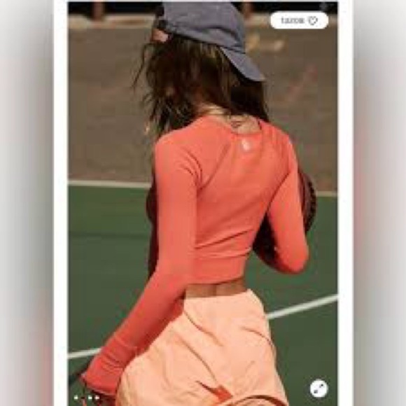 Free People FP Movement Cut It Out Long-Sleeve Size M/L - Picture 7 of 15